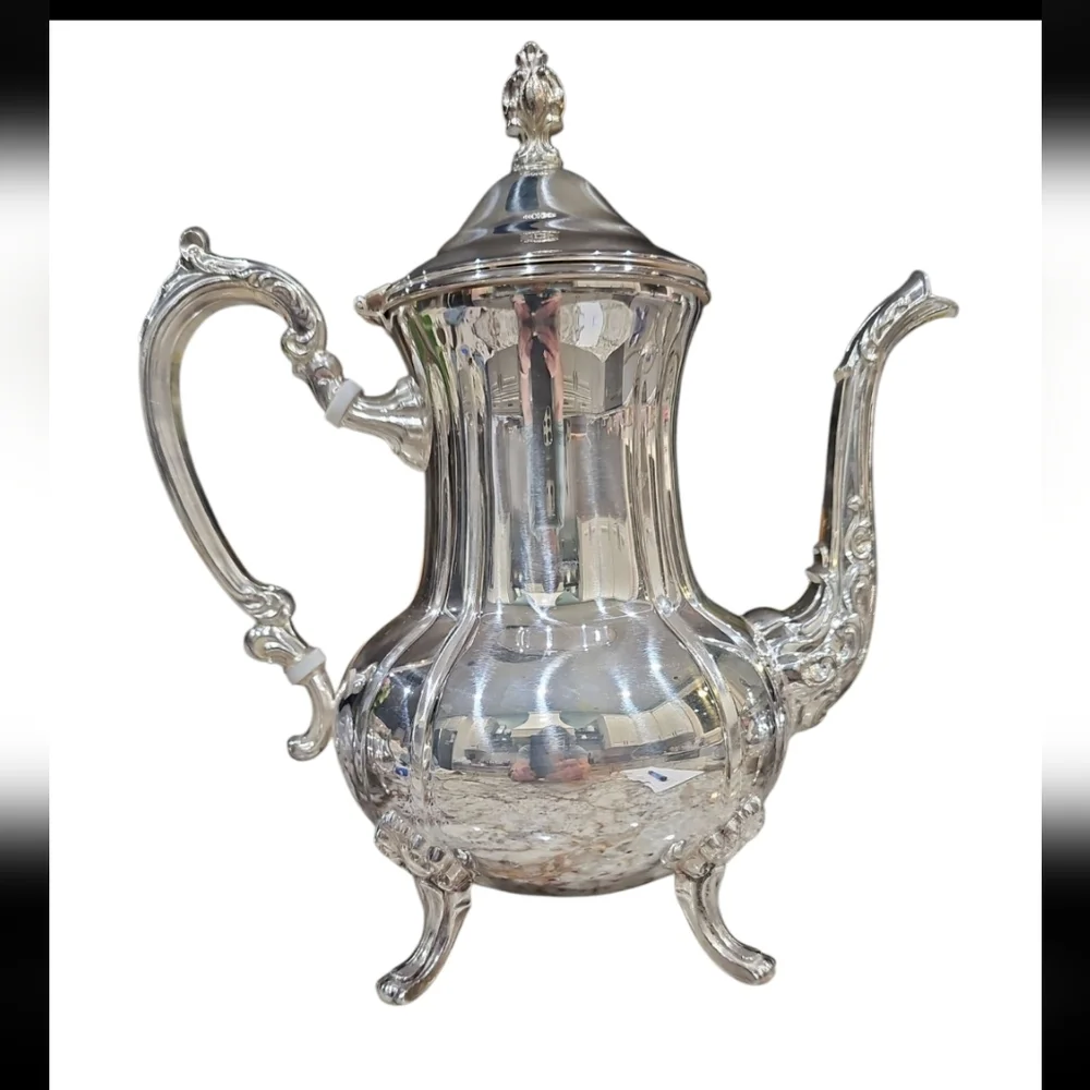 vintage Towle Louis Philippe silver-plated 3 Pc Tea Set NIB